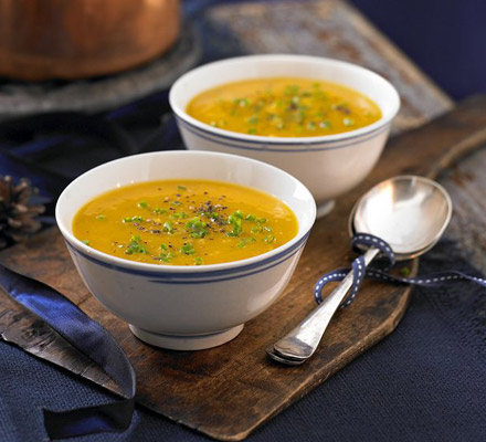 Butternut squash & sage soup