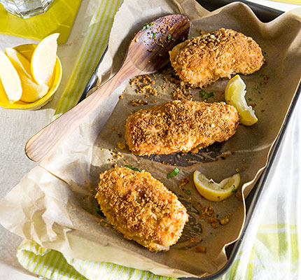 Lighter chicken Kiev