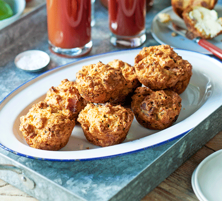 Cheese & bacon scones