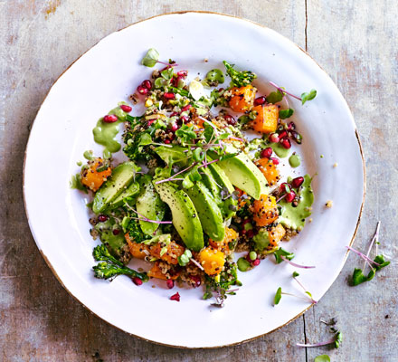 California quinoa & avocado salad