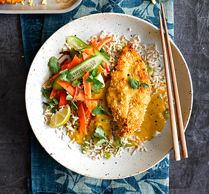 Chicken katsu curry