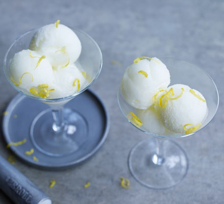 Lemon sorbet