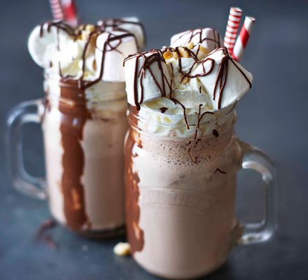 Chocolate milkshake