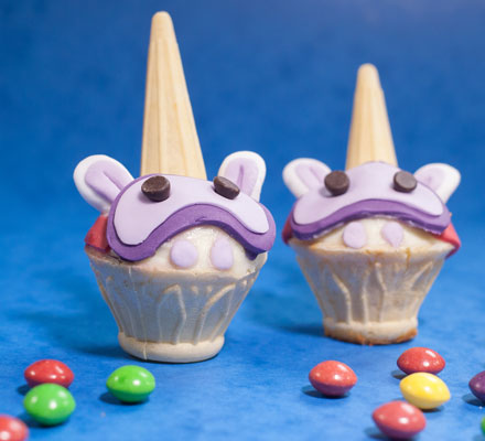 Ubercorn ice cream cone cakes