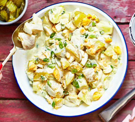 Sweet mustard potato salad