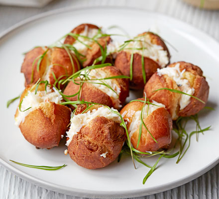 Crab doughnuts