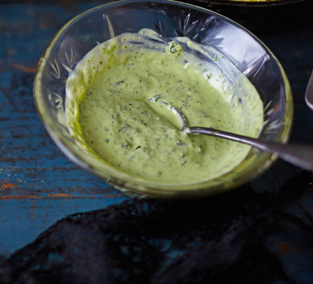 Herby yogurt dressing