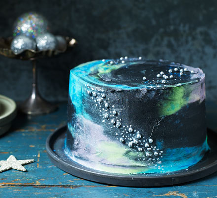 Galaxy cake