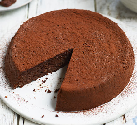 Chocolate, cardamom & hazelnut torte