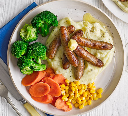 Classic sausage & mash