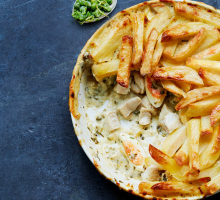 Fish & chip pie