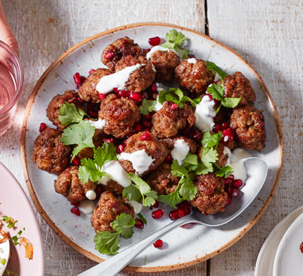 Lemony lamb meatballs