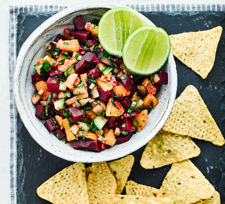 Beetroot & chilli salsa