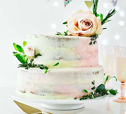 Easiest ever wedding cake