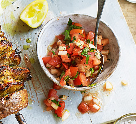 Tangy tomato relish