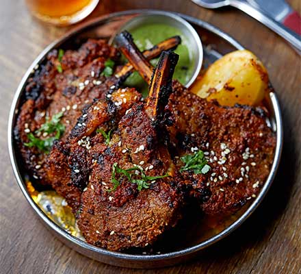 Indian lamb chops