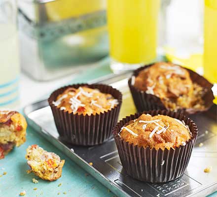 Greek salad muffins