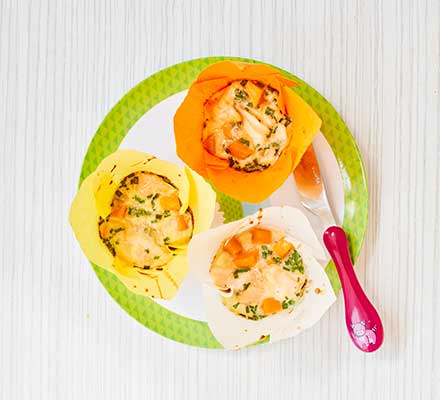 Toddler recipe: Salmon & sweet potato muffins