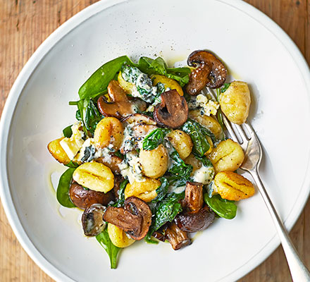 Roast mushroom gnocchi