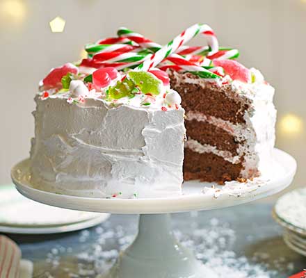 Winter wonderland cake