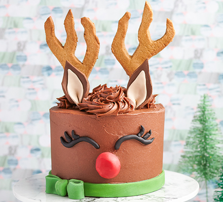 Magical reindeer cake