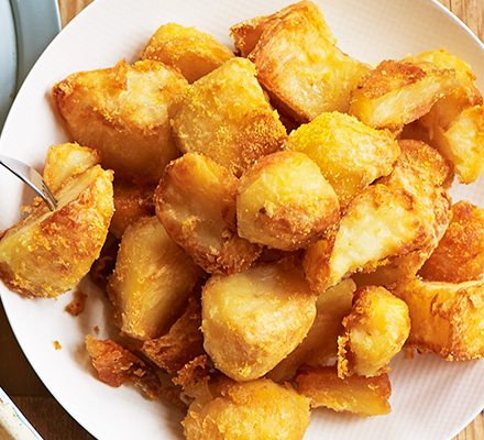 Crunchy polenta roasties