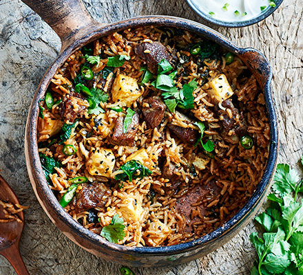 Lamb biryani