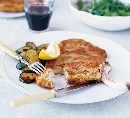 Milanese veal cutlets