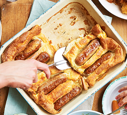 Veggie toad-in-the-hole