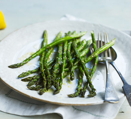 Roasted asparagus