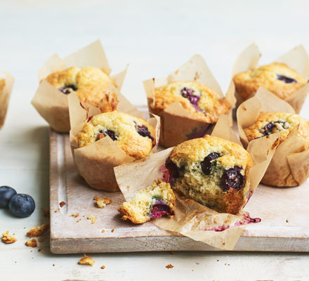 Blueberry muffins