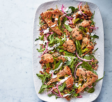 Crispy broccoli salad