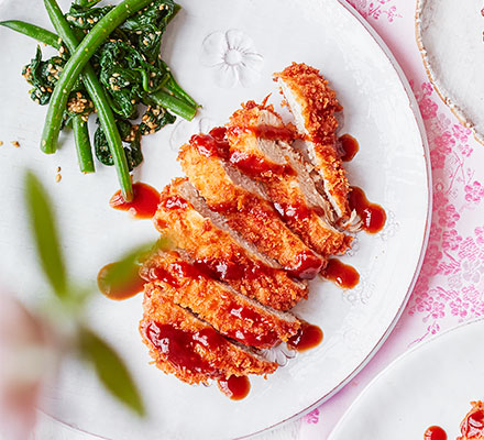 Tonkatsu pork