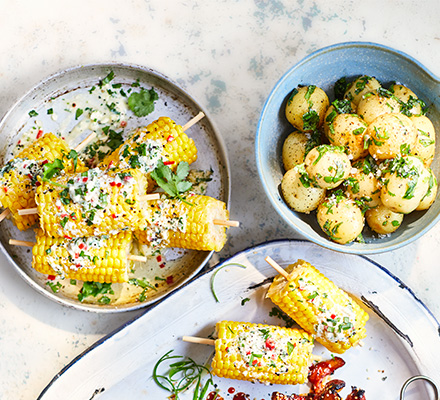 Lime, chilli & feta butter