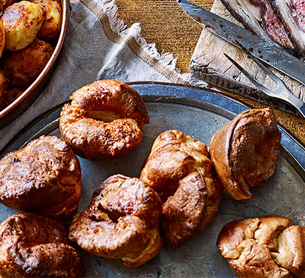 Peppered beefy Yorkshire puddings