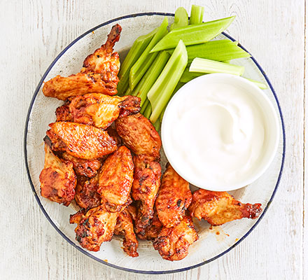 Chilli-maple chicken wings - Good Food Middle East