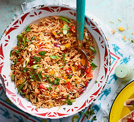 Mexican fiesta rice