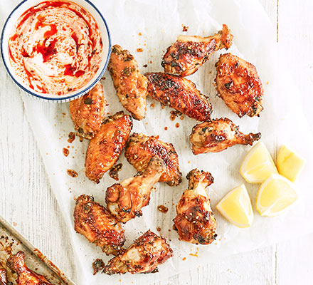 Sweet & sticky sesame chicken wings