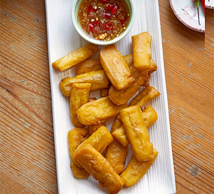 Burmese tofu fritters (tohu jaw)