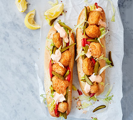 Scampi po’ boys