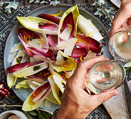 Tangy chicory salad