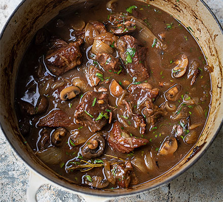 Beef & stout stew