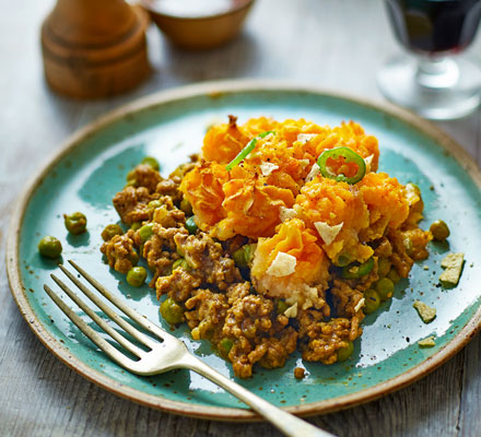 Lamb keema shepherd’s pie