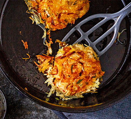 Sage & celeriac hash browns