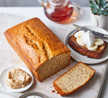 Banana, coconut & cardamom bread