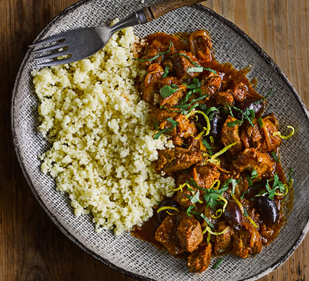 Slow cooker Moroccan lamb stew