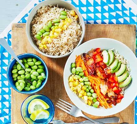 Chicken & veg bowl