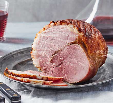 Glazed gammon