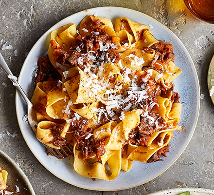 Hand-cut pappardelle