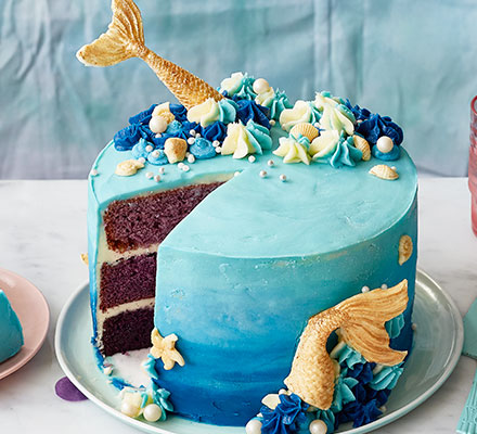 Mermaid cake